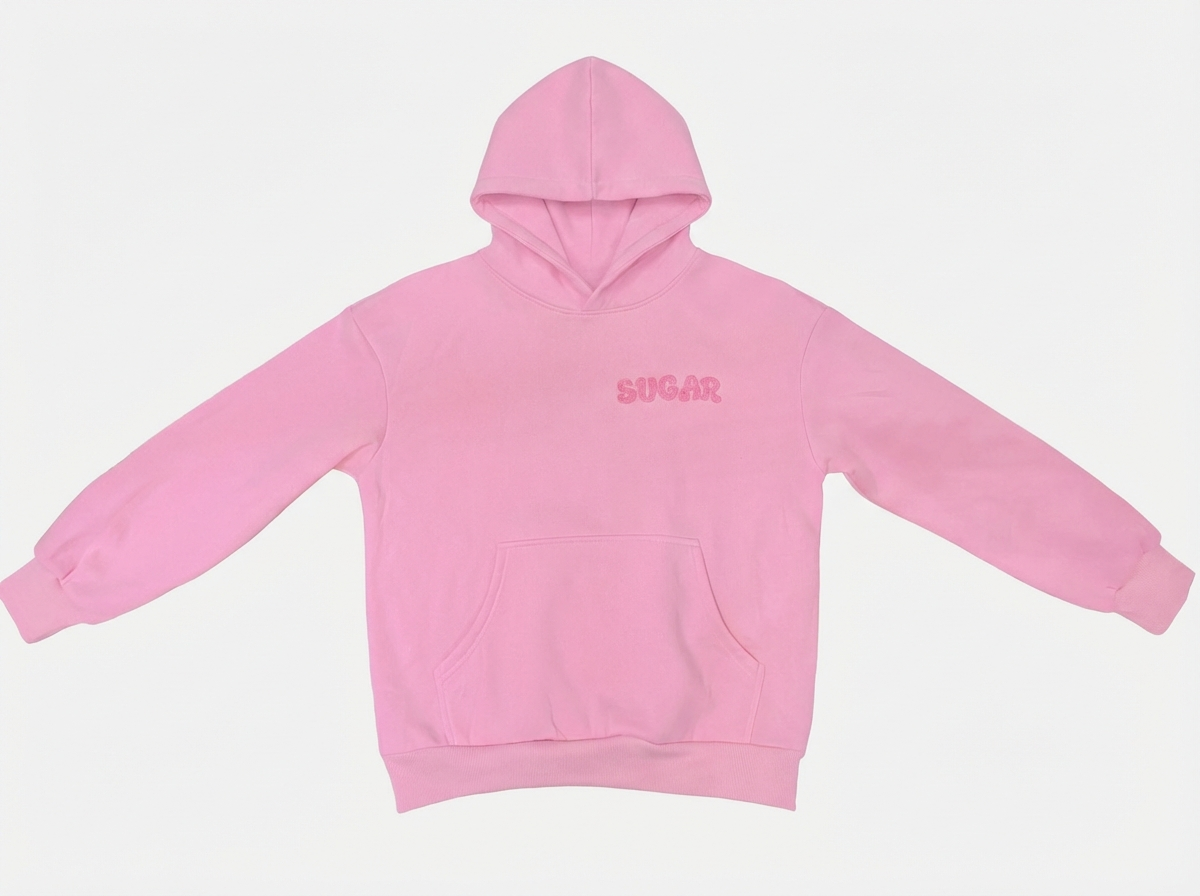 Fleece Hoodie (Pink)